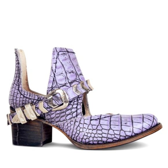 Freebird by Steven Shoes Freebird By Steven Blade Purple Croco Croc